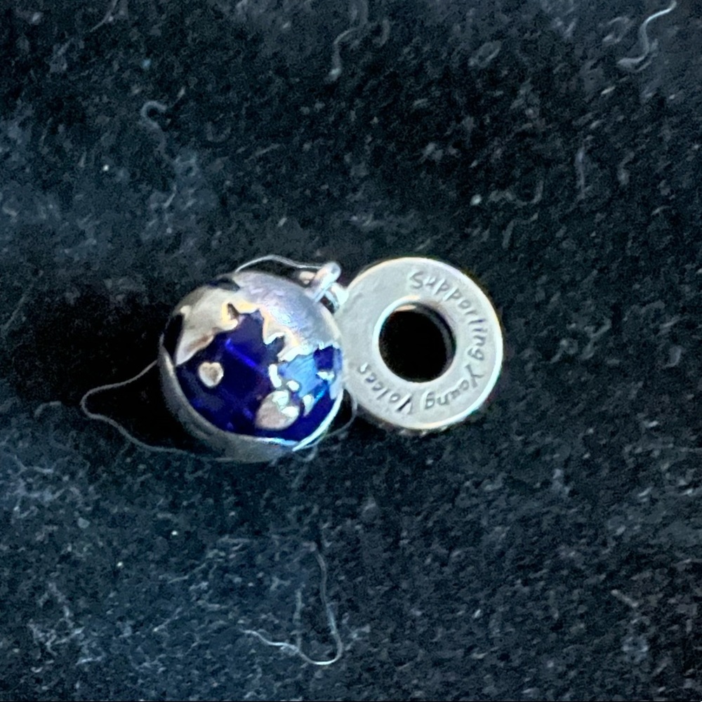 Supporting young voices Pandora charm